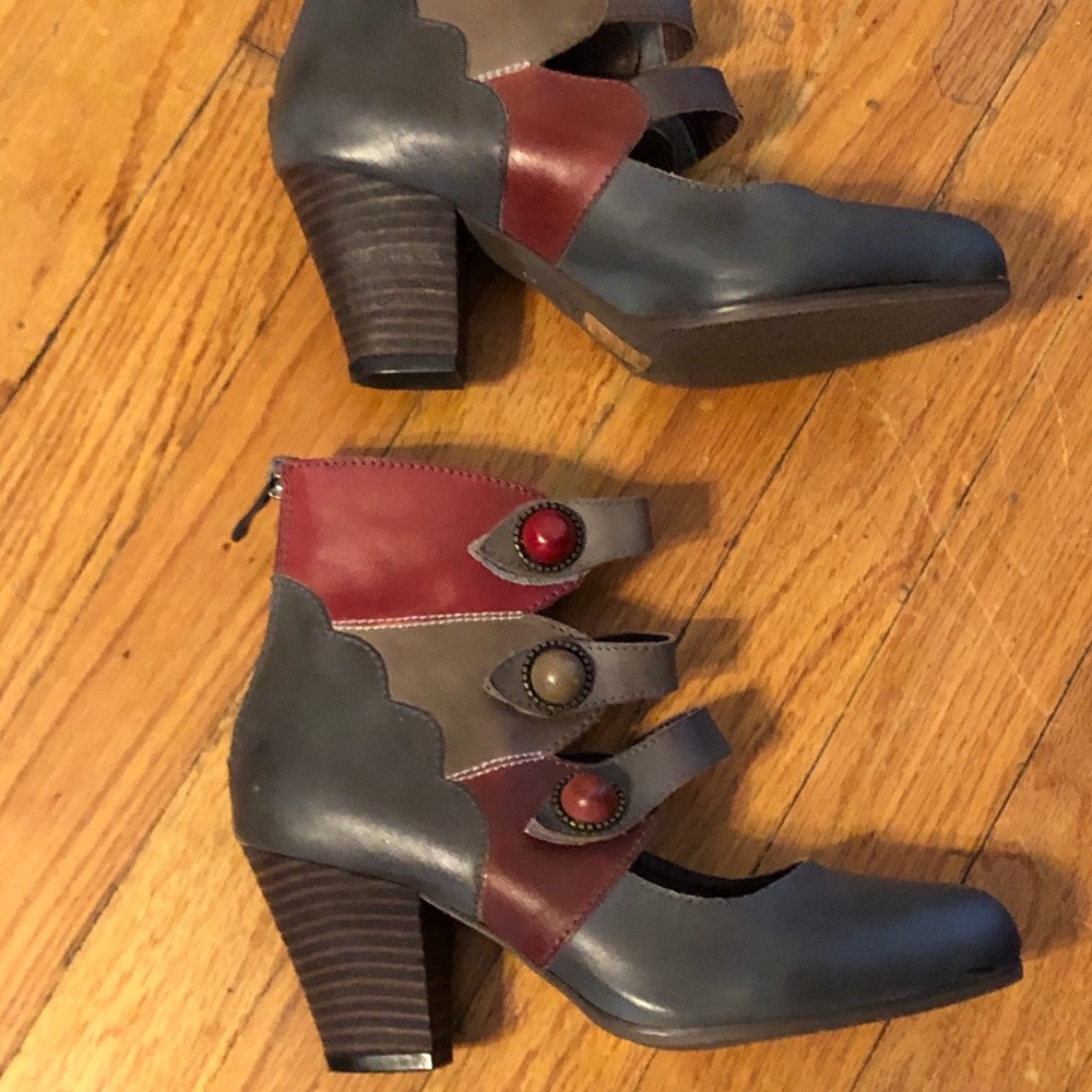 Spring Step Multicolor Ankle Booties - Picture 4 of 13